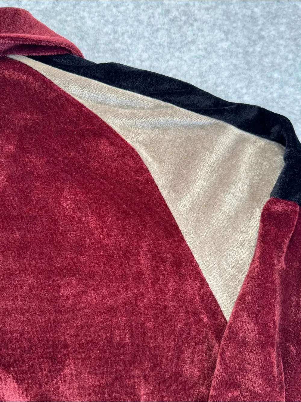 N/A luxurious burgundy